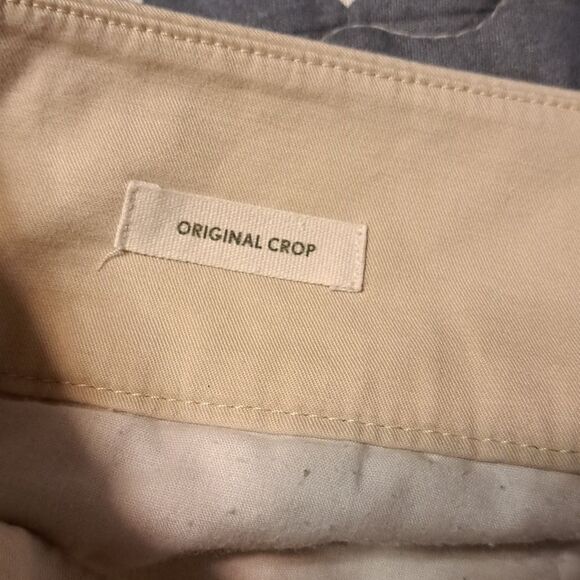 Loft outlet tan crops size 6 - Picture 4 of 5